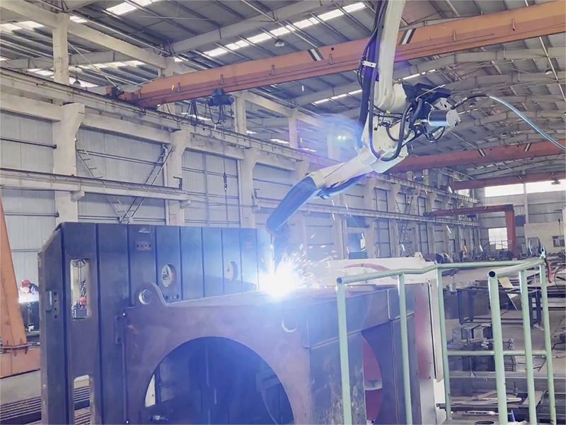 Laser welding machine for aluminum-steel hybrid structure